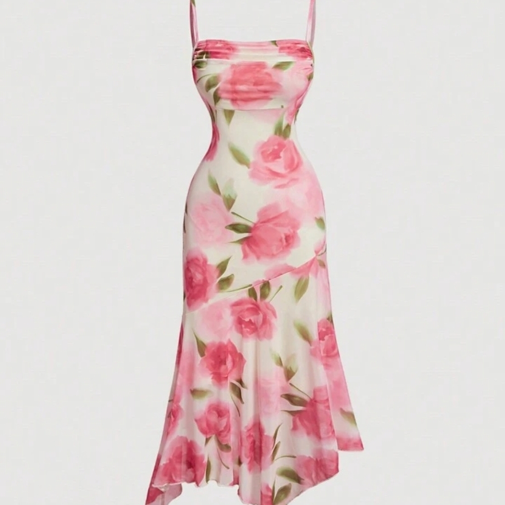 Floral Pink Dress
